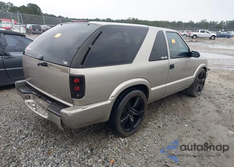 2000 Chevrolet Blazer Ls из США, поврежденный, VIN 1GNCS18W0YK137050